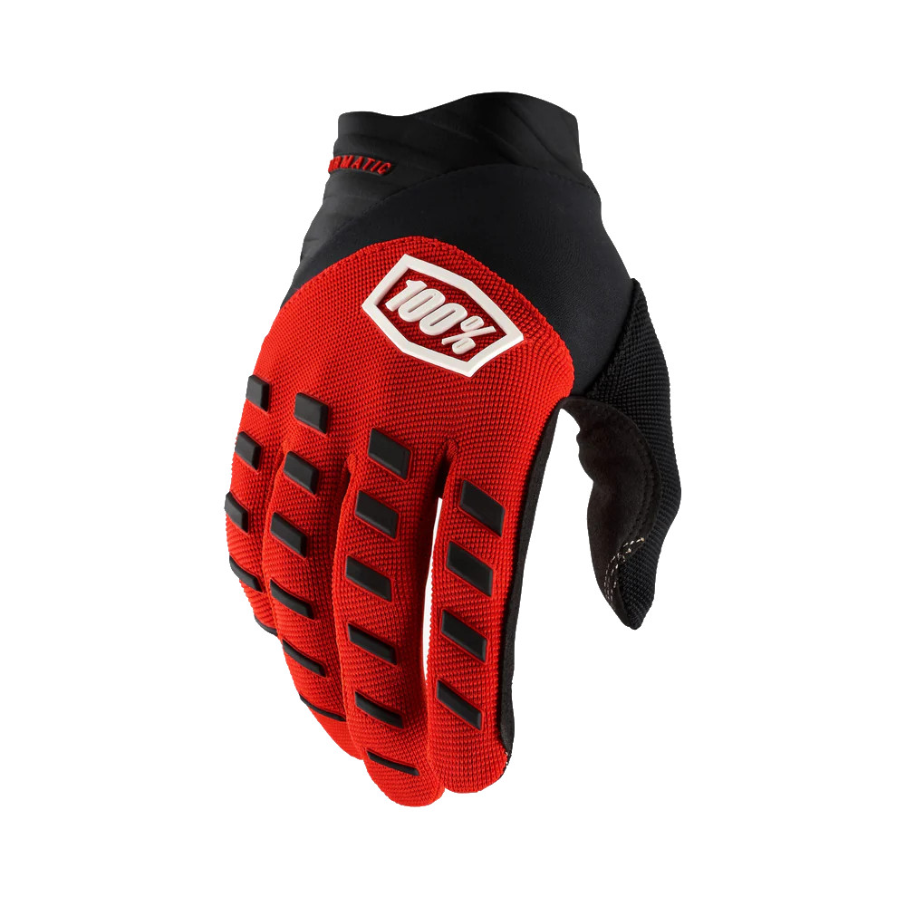 100% - AIRMATIC GLOVE - RED BLACK